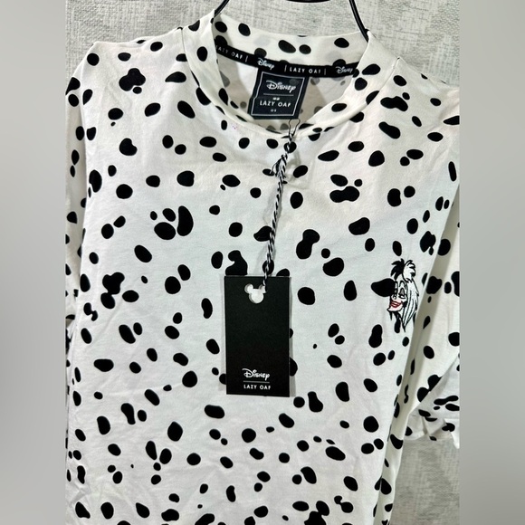 NWT Disney x Lazy Oaf one size 101 dalmation tunic - Picture 10 of 15